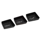 Set of Three Snack Dishes | Mange