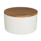 Geome 550ml White Storage Canister