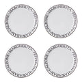 Set of Four Pizza Plates | Noir