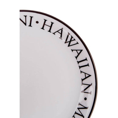 Set of Four Pizza Plates | Noir