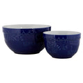 Set of Two Blue and White Mixing Bowls | Gigi