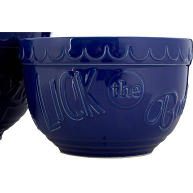 Set of Two Blue and White Mixing Bowls | Gigi