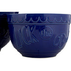 Set of Two Blue and White Mixing Bowls | Gigi