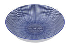 12 Piece Blue and White Dinner Set | Maya