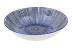 12 Piece Blue and White Dinner Set | Maya