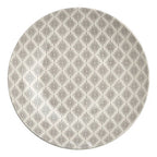 Grey and White 12 Piece Dinner Set | Maya
