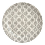 Grey and White 12 Piece Dinner Set | Maya