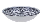 12 Piece Black and White Dinner Set | Maya