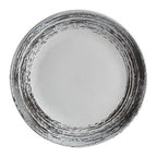12 Piece Black and White Dinner Set | Middag