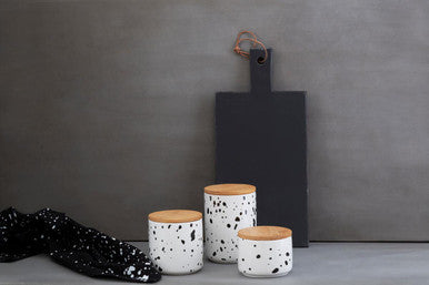 Speckled Medium Storage Canister