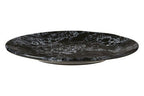 Black Marble Effect Dinner Plate | Hygge