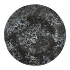 Black Marble Effect Dinner Plate | Hygge