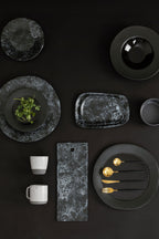 Black Stoneware Side Plate | Hygge