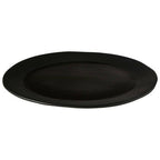Black Stoneware Pizza Plate | Hygge
