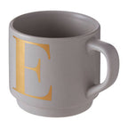 Grey Monogram Mug E | Signet
