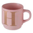 Pink Monogram Mug H | Signet
