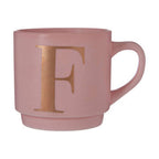 Pink Monogram Mug F | Signet