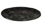 Black Marble Effect Pizza Plate | Hygge