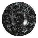 Black Marble Effect Pasta Bowl | Hygge