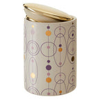 Canister with Gold Finish Lid | Fenwick