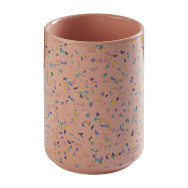 Large Pink Terrazzo Storage Canister | Yuki