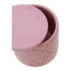 Medium Pink Terrazzo Storage Canister | Yuki