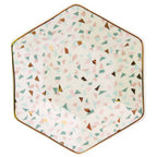 Terrazzo Pattern Dinner Plate | Yuki