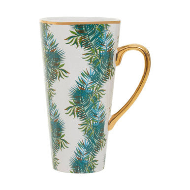 Latte Mug | Winter Palm