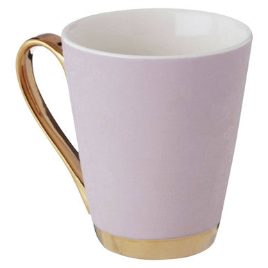 Lilac Monogram Mug H | Frosted Deco