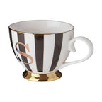 Black and White Monogram Mug S | Duchess