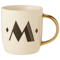 White Monogram Mug M | Diamond Deco
