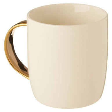 White Monogram Mug S | Diamond Deco