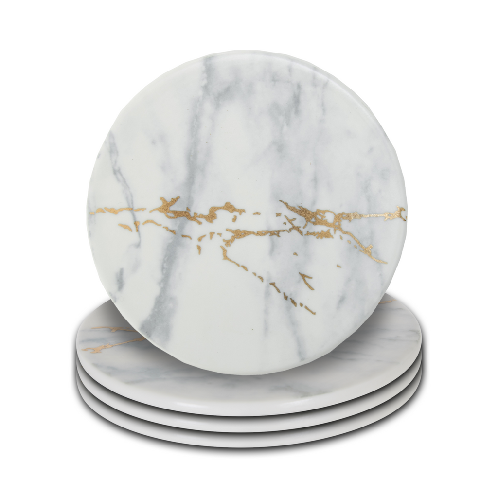 Set of 4 Coasters | Marble Luxe