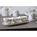Dip Bowls with Tray Set | Marble Luxe