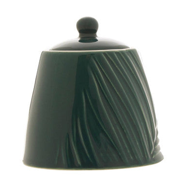 Dark Green Sugar Pot | Bali