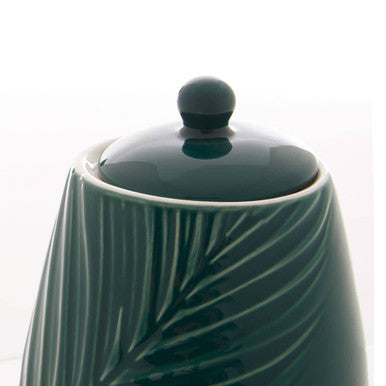 Dark Green Sugar Pot | Bali