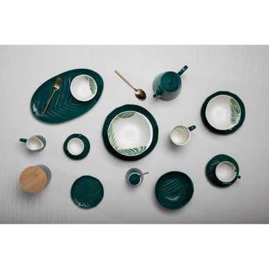 Dark Green Side Plate | Bali
