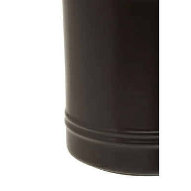 Medium Black Stoneware Canister | Fenwick