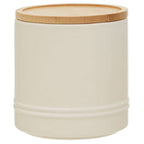 Cream Medium Stoneware Canister | Fenwick