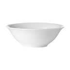 Elmira 16Pc White Porcelain Coupe Dinner Set