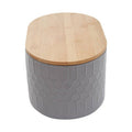 Grey Bread Bin in Stoneware | Geome