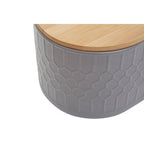 Grey Bread Bin in Stoneware | Geome