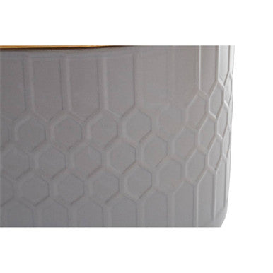 Grey Bread Bin in Stoneware | Geome