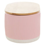 Pink Bread Bin in Stoneware | Geome