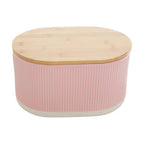 Pink Bread Bin in Stoneware | Geome