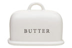Cream Large Butter Dish | Farmhouse