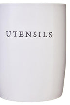 Cream Utensil Holder | Farmhouse