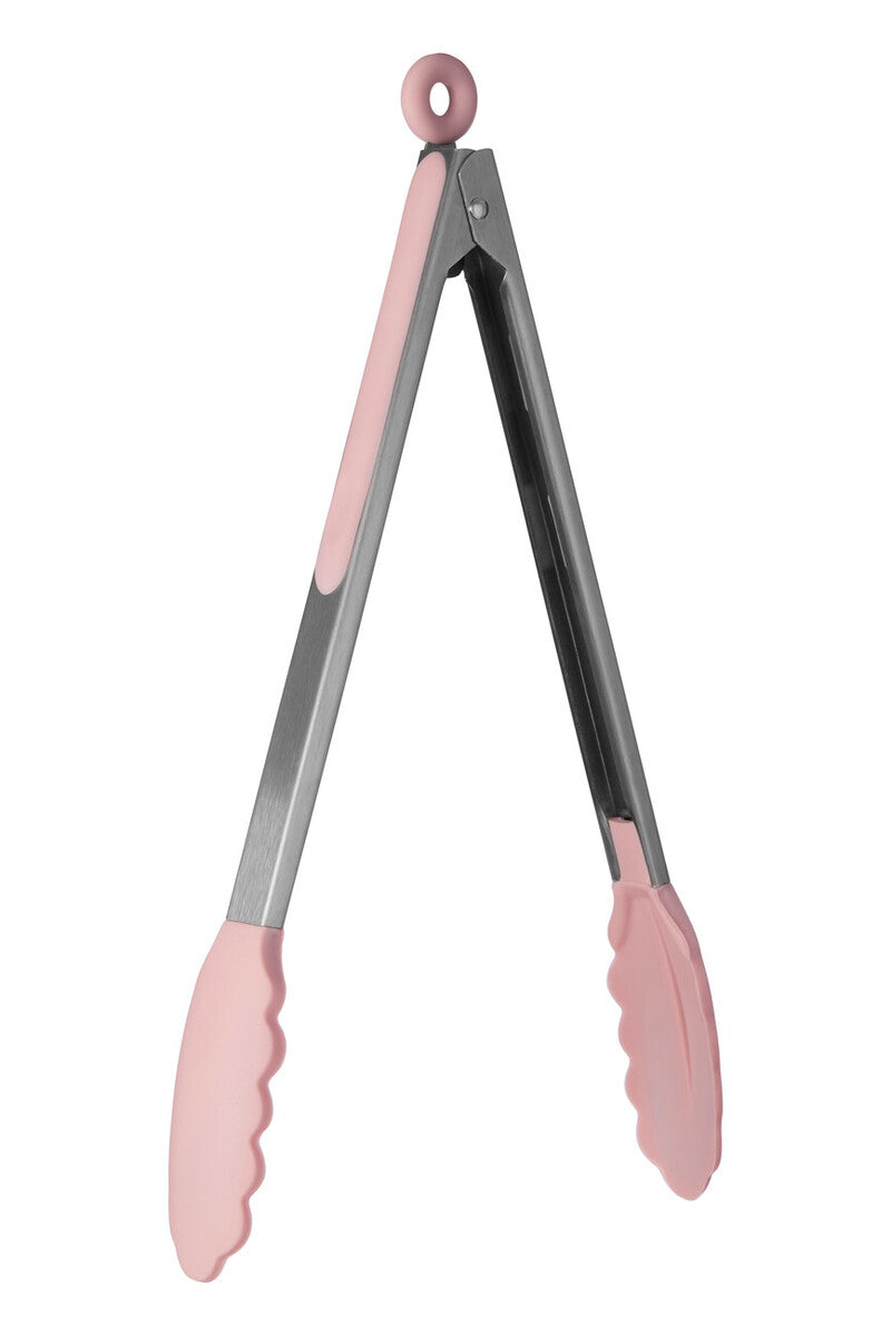 Light Pink Silicone Tongs | Zing