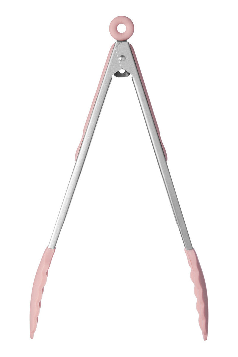 Light Pink Silicone Tongs | Zing