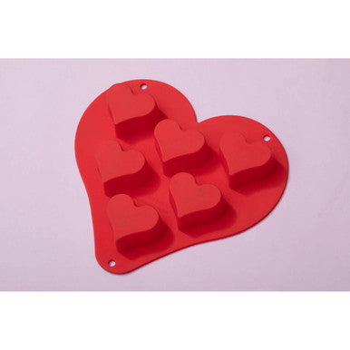 6 Cup Heart Cake Pan | Mimo